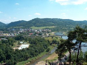 Blick von der Schferwand auf Altstadt
